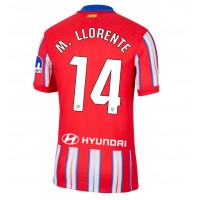 Camiseta Atletico Madrid Marcos Llorente #14 Primera Equipación Replica 2024-25 mangas cortas